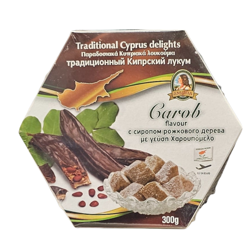 Carob Loukoumi - Cyprus delights -300 g