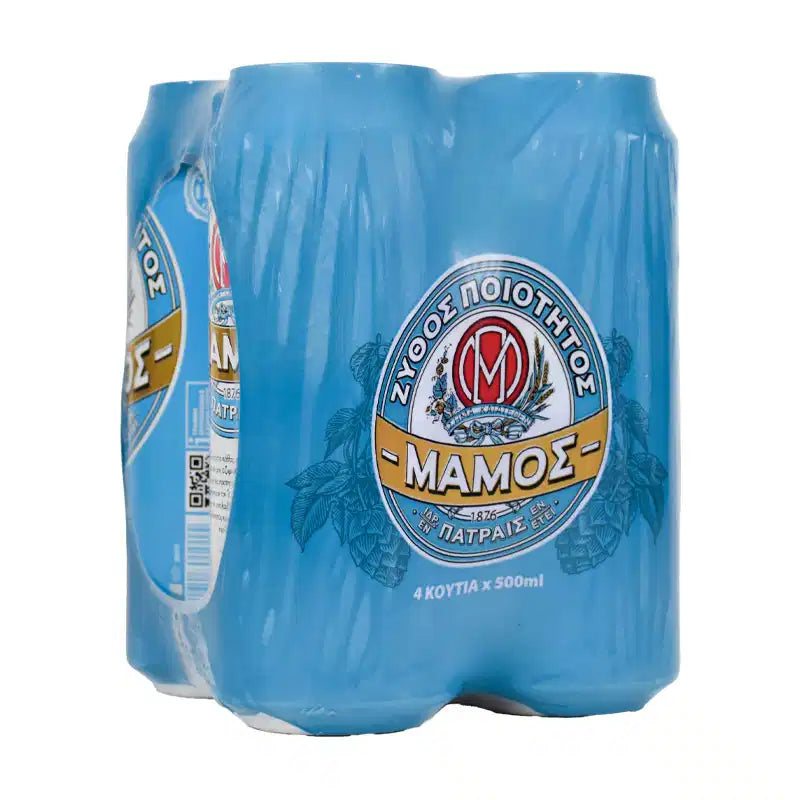 MAMOS Beer 4 pack 500ml from Greece