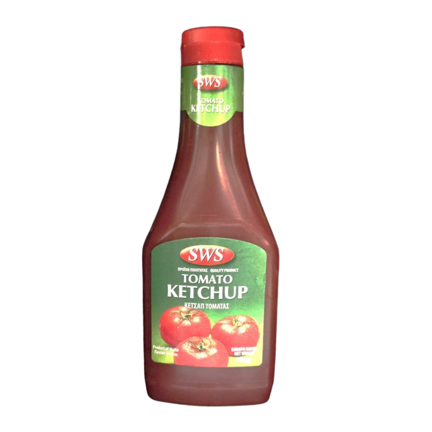 SWS Ketchup 495 gr from Cyprus