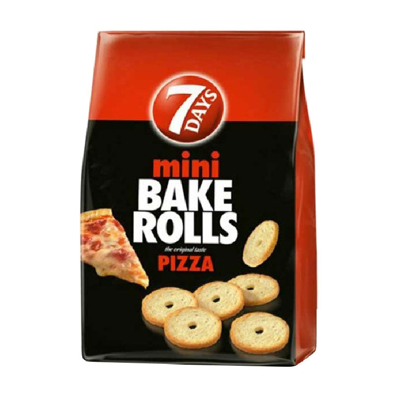 7Days Mini Bake Rolls with Pizza Seasoning 80 g