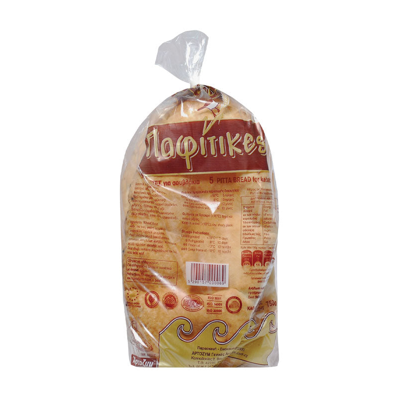 Artozym 5 Pitta Bread for Kebab 750 g