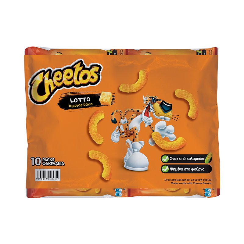 Cheetos Lotto Maize Snack with Cheese Flavour