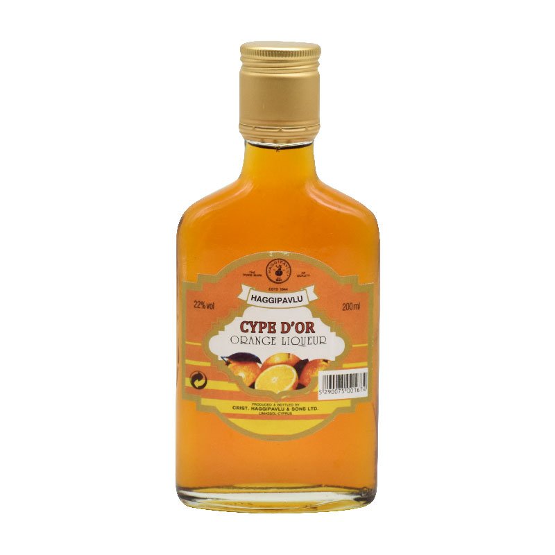 Haggipavlu Cype D’Or Orange Liqueur 200 ml