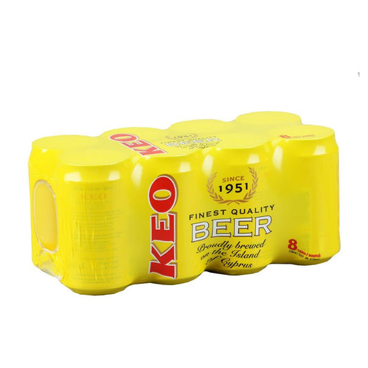 KEO Beer Cans 8 X 330 ml