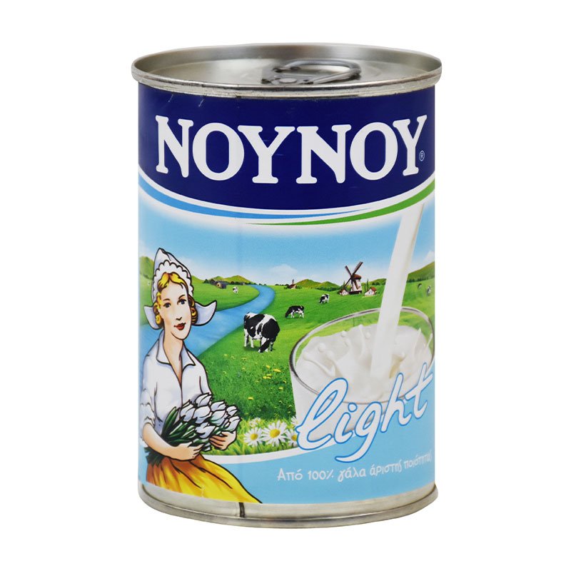 ΝΟΥΝΟΥ Light Evaporated Milk 400 g