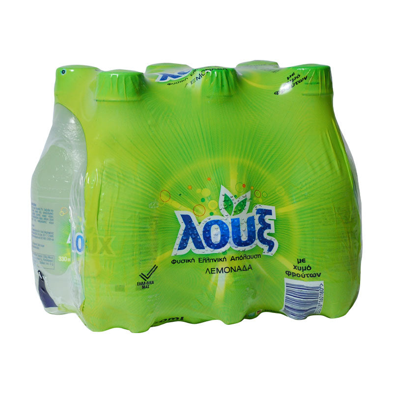 Loux Carbonated Lemon Drink 6 x 330 ml