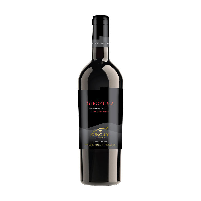 Oenou Yi Geroklima Maratheftiko Dry Red Wine 750 ml buy from Cyprus