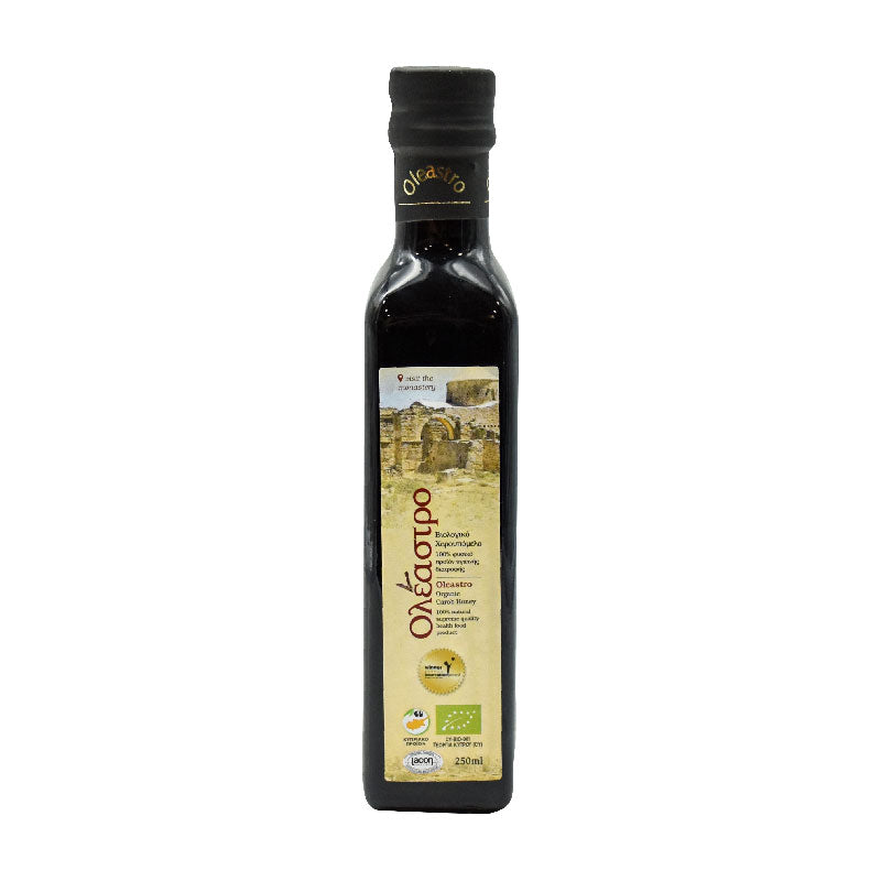 Oleastro Organic Carob Honey 250 ml buy from Cyprus