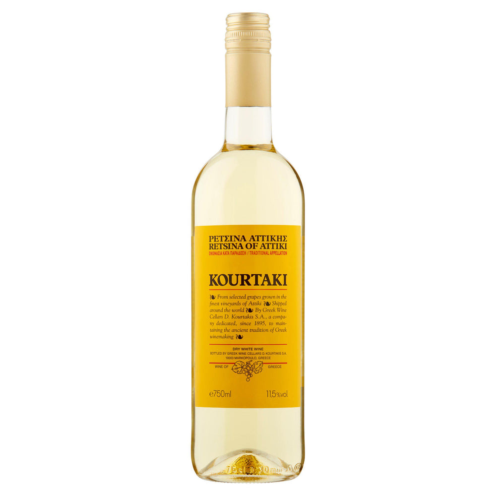 Retsina of Attiki, Kourtaki - from Greece