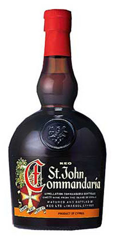 KEO St. John Commandaria, a protected sweet wine from Cyprus