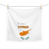 The Island of Cyprus Tea Towel