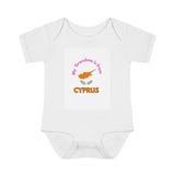My Grandma is from Cyprus - Infant Baby Rib Bodysuit