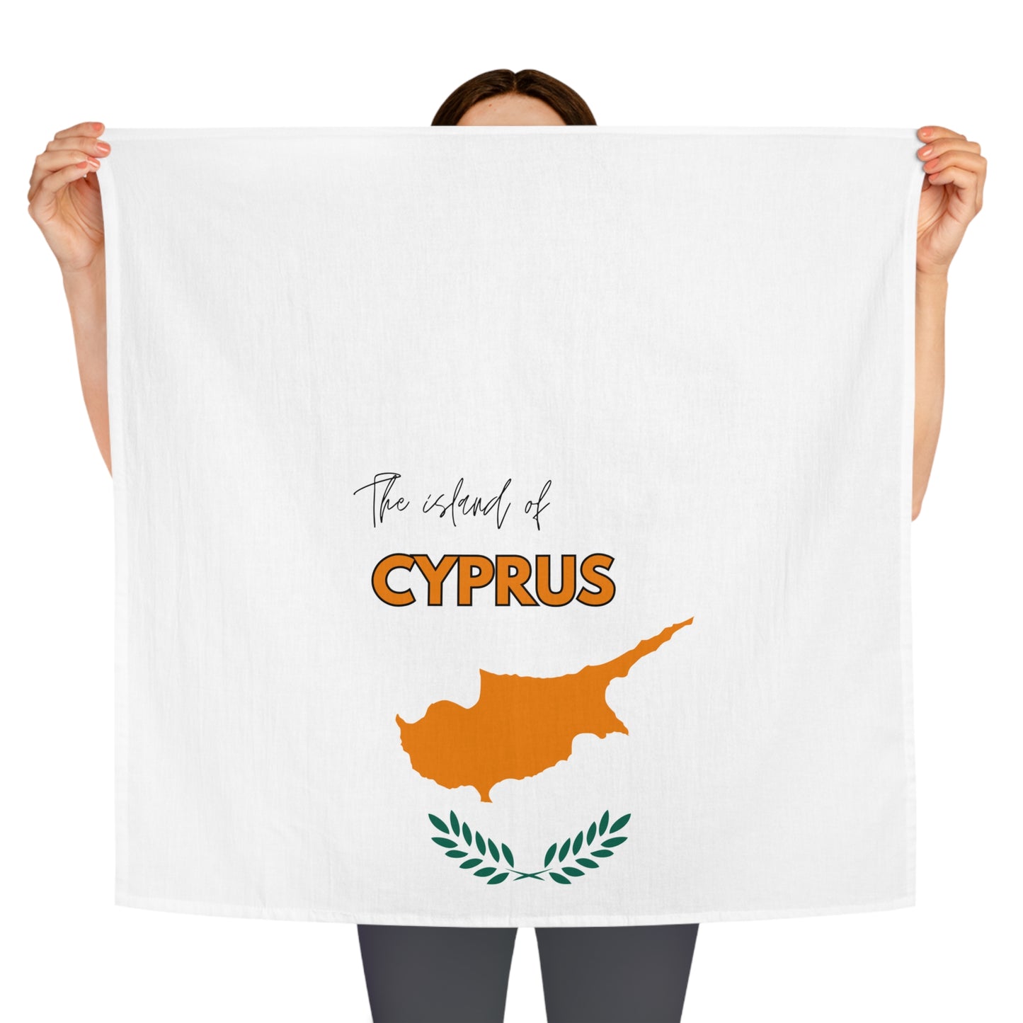 The Island of Cyprus Tea Towel – Products from Cyprus