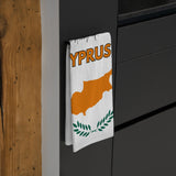 The Island of Cyprus Tea Towel