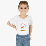My Grandma is from Cyprus - Infant Baby Rib Bodysuit