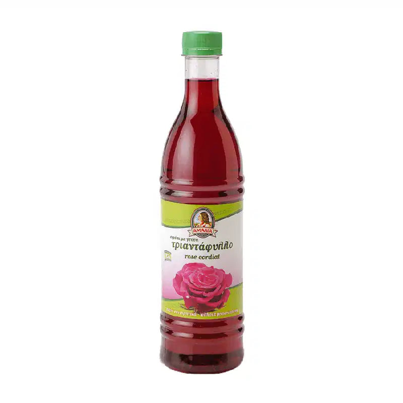 Amalia Rose Cordial 720 ml from Cyprus