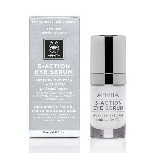 Apivita 5-Action Intensive Care Eye Serum 15ml