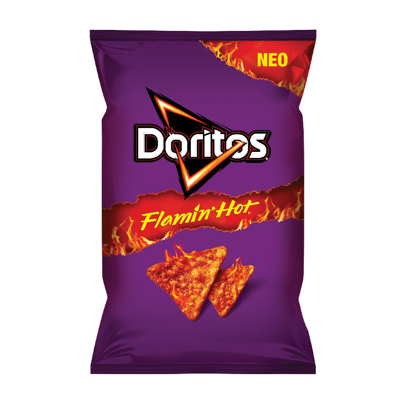 Doritos Flamin Hot Chilli Flavoured Corn Chips 75 g