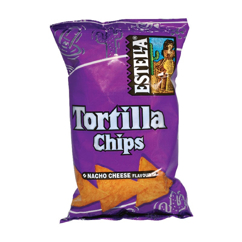 Estella Tortilla Chips Nacho Cheese Flavour 100 g