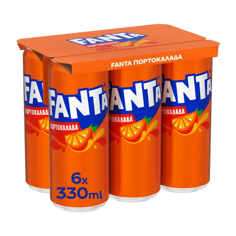 Fanta Orange 6x330 ml from Greece