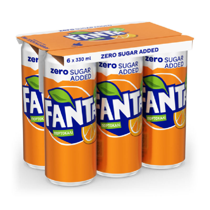 Fanta Zero Orange 6x330 ml