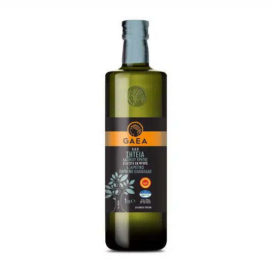 Gaea Extra Virgin Olive Oil P.D.O from Sitia, Crete 1 Litre