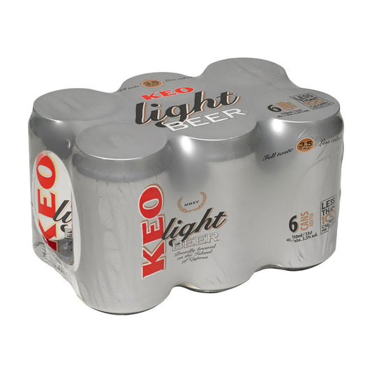 KEO Beer Light 6x330 ml from Cyprus