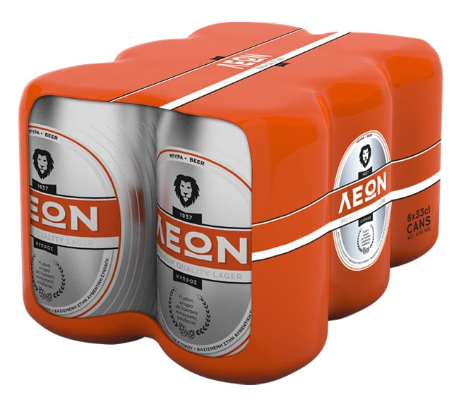 LEON beer 6x330ml - Made in Cyprus