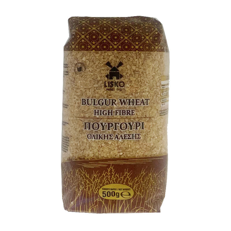 LISKO Bulgur Wheat from Cyprus - High Fibre - 500g