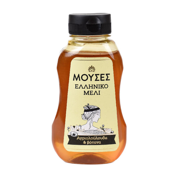 Muses Greek Blossom Honey from Wildflowers & Herbs 350 g