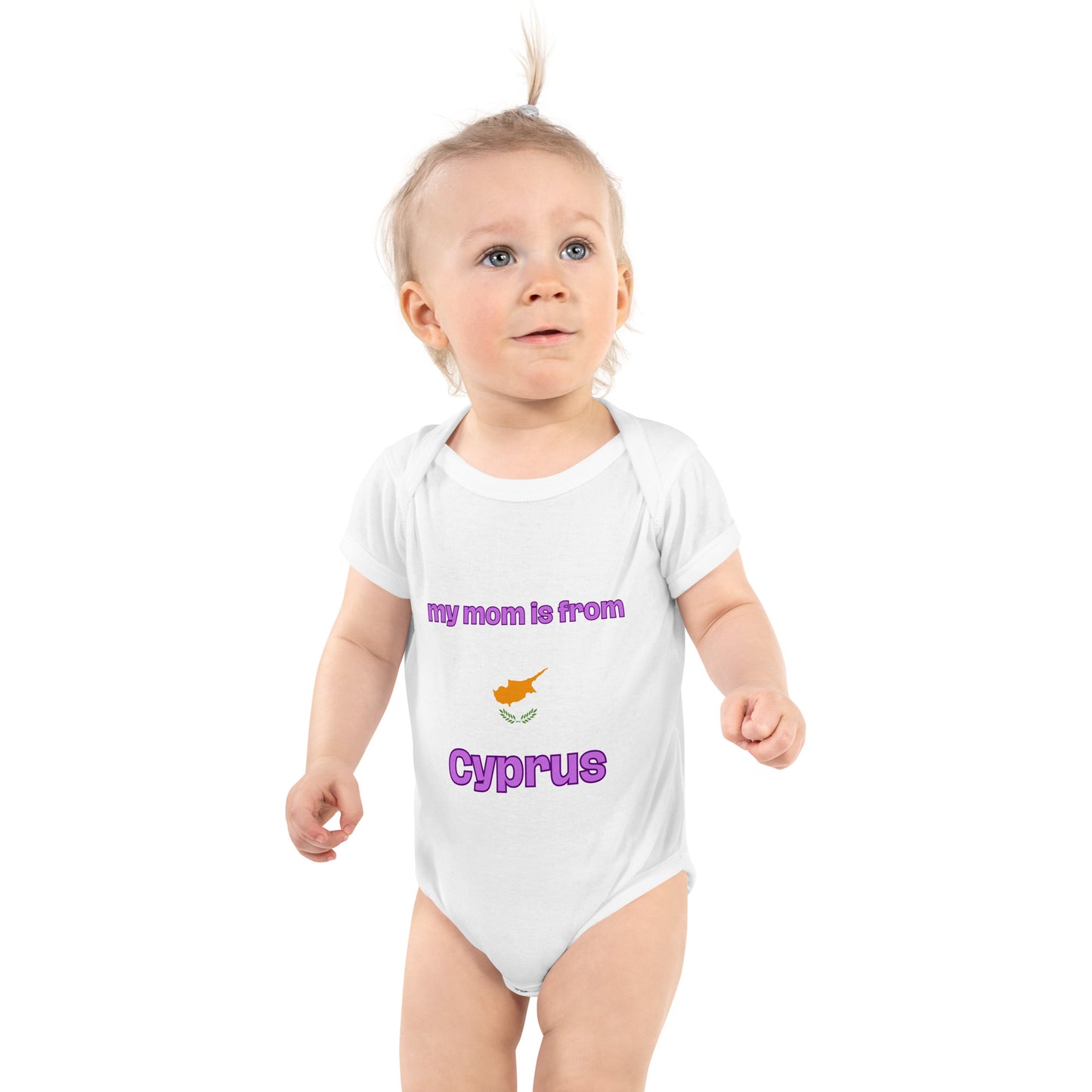 My mom is from Cyprus Infant Bodysuit