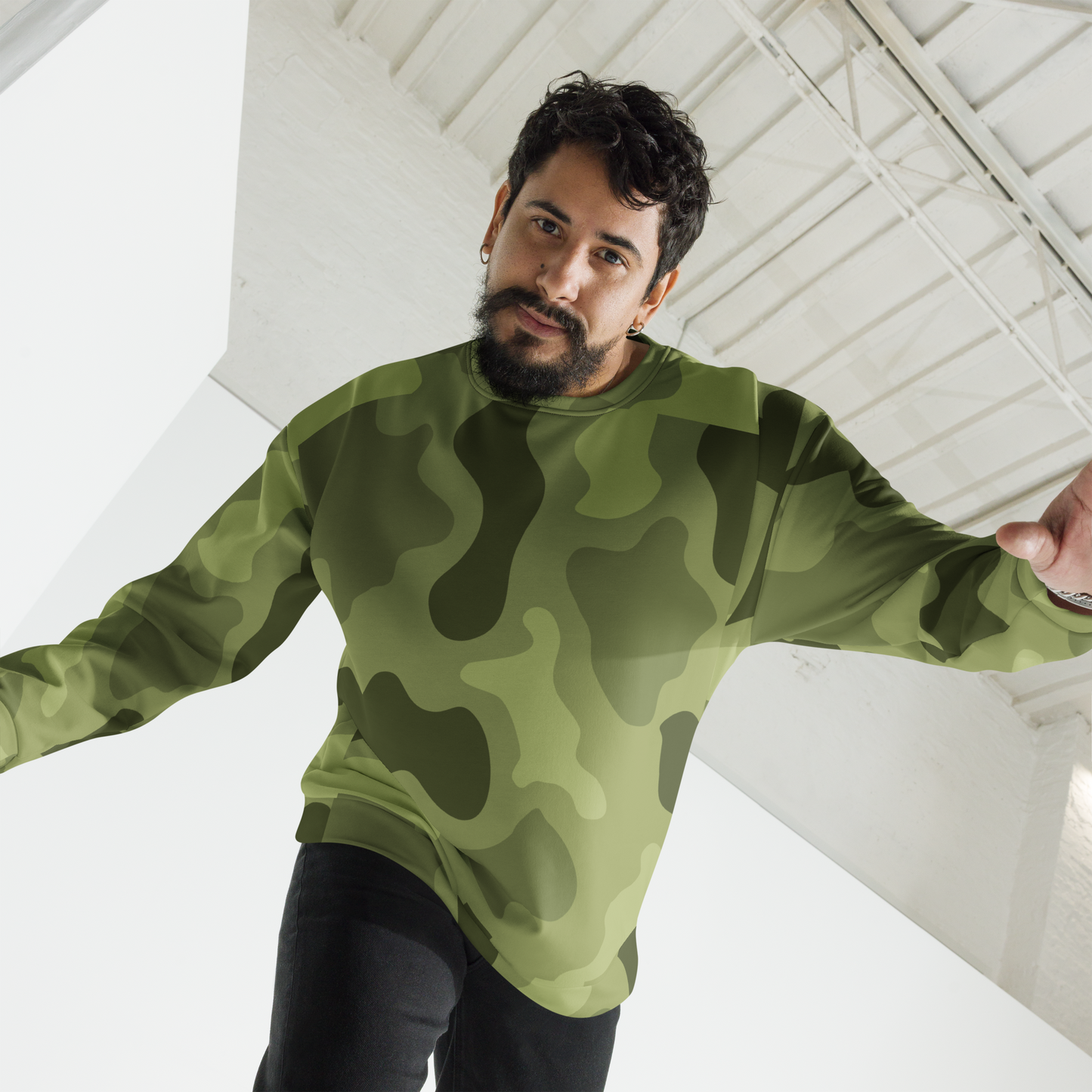 Cyprus Camouflage Unisex Sweatshirt for hunting