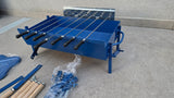 Charcoal Grill Cypriot Foukou Blue 50 Χ 32 x 60 cm