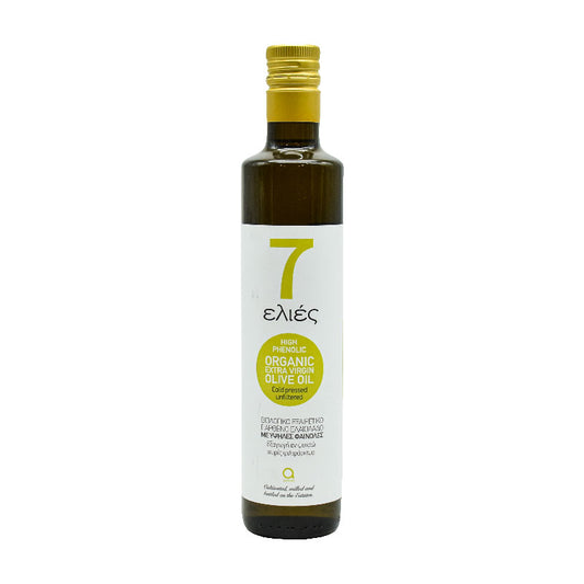 7 Elies Organic Extra Virgin Olive Oil 500 ml buy from Cyprus
