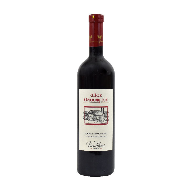 Agios Onoufrios red wine -  750 ml