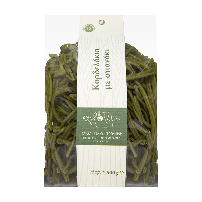 Agrozimi Curved Ribbons with Spinach 500 g