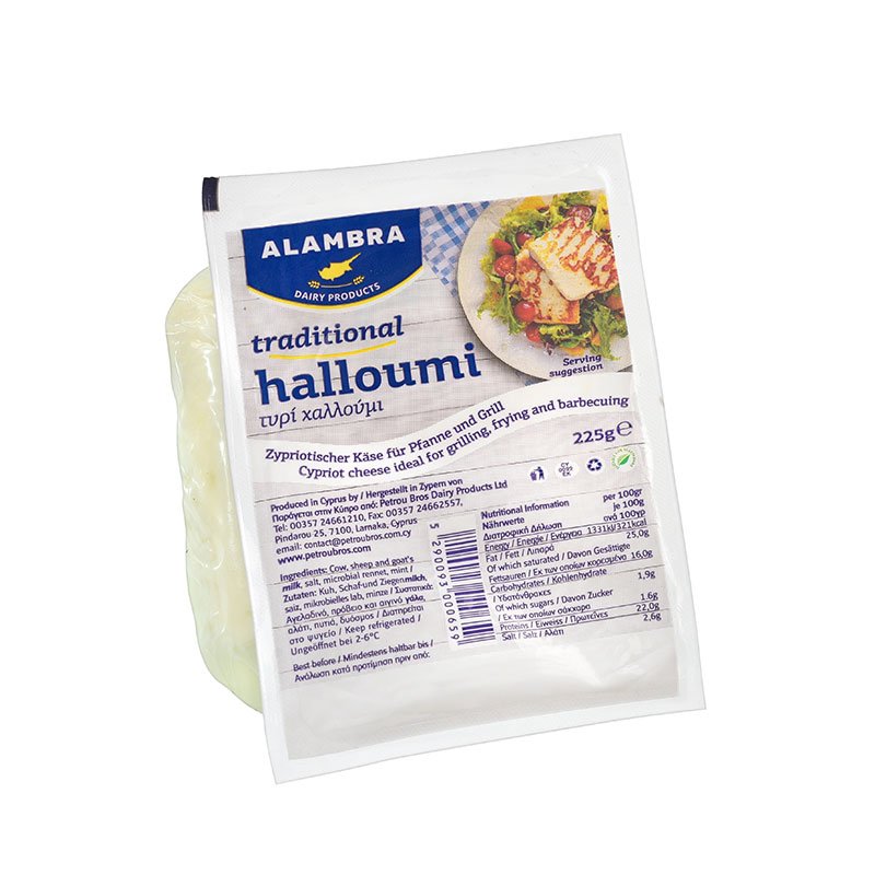 Alambra Haloumi Traditional 225 g buy online from Cyprus