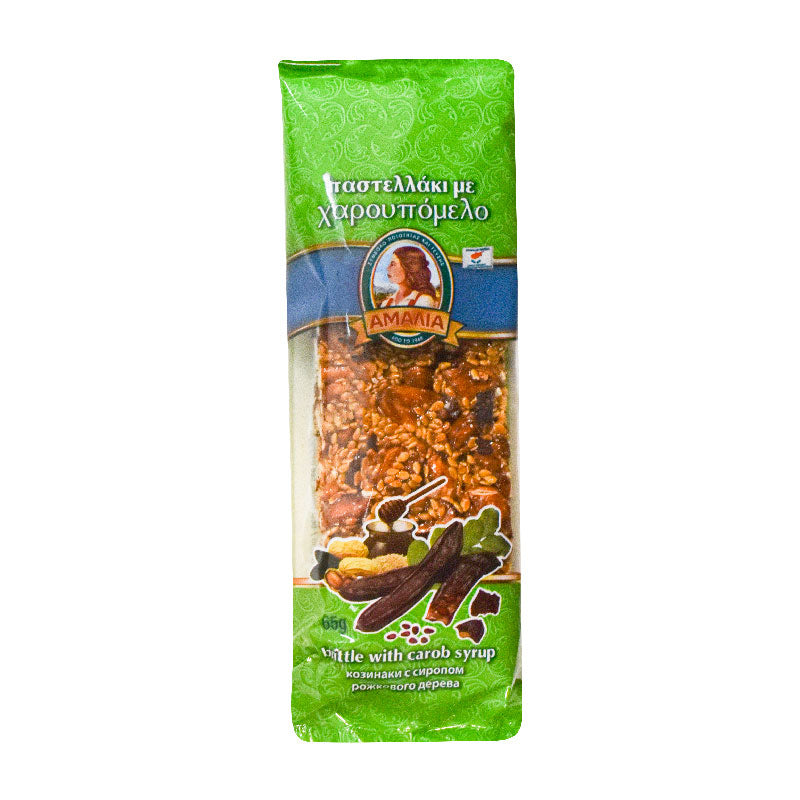 Amalia Brittle with Carob Syrup 65 g