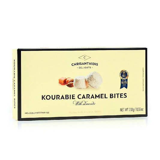 Chrisanthidis Kourabie with Caramel, Almonds & Brown Sugar 200 g