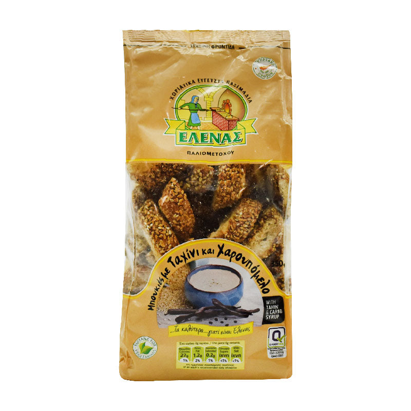 Cyprus Rusks With Tahini & Carob Syrup 350 g – Products from Cyprus