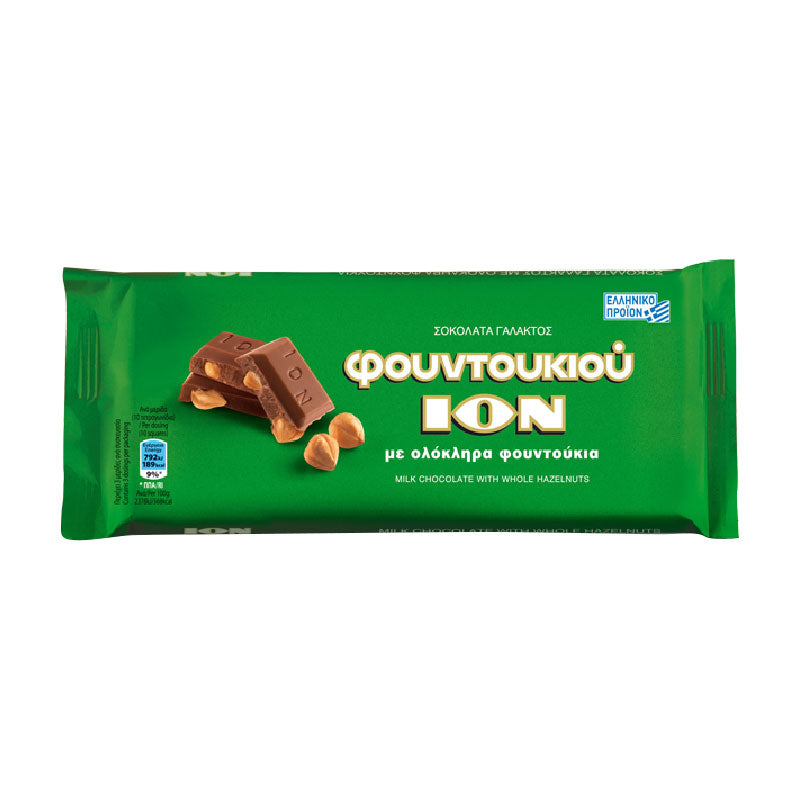 Ion Milk Chocolate with Whole Hazelnuts 100 g