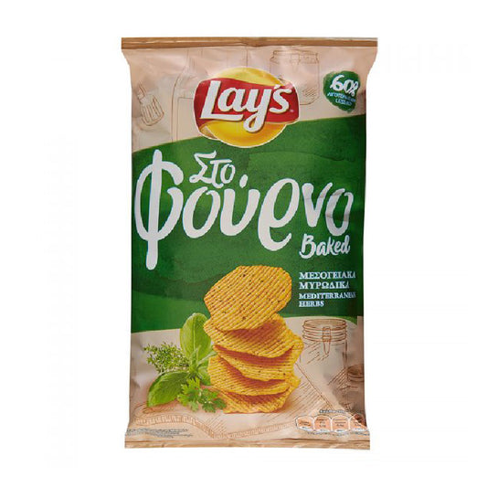 Lay's Potatoe Chips Baked Yoghurt & Herbal Flavour 105 g