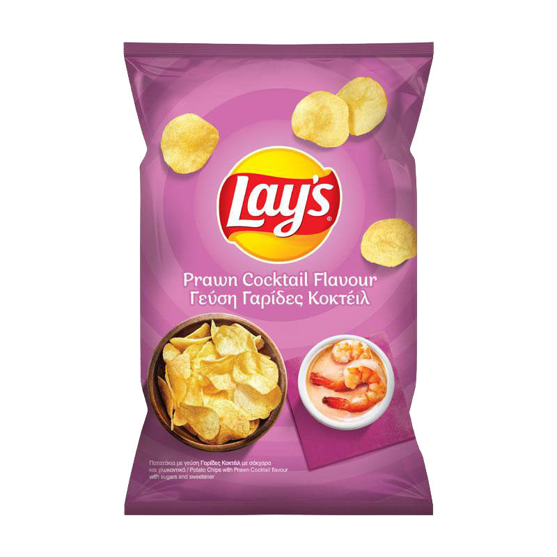 Potato Chips with Prawn Cocktail Flavour 180g