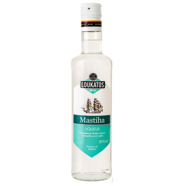 Loukatos Mastiha (Mastic) Liquer from Greece - 1 litre