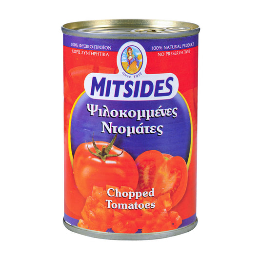 Mitsides Chopped Tomatoes 400 g in can from Cyprus