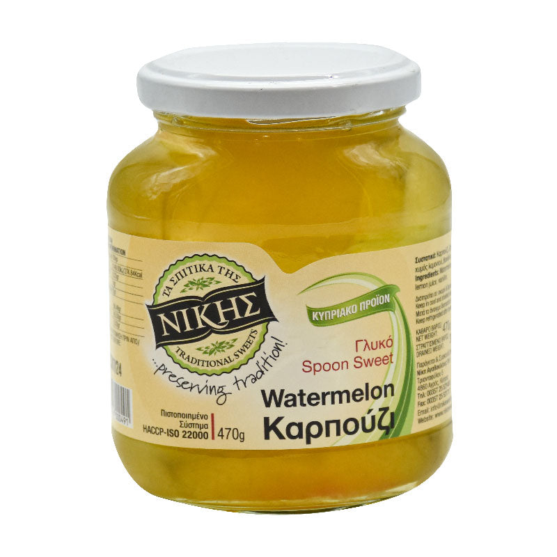Watermelon sweet from Cyprus - Spoon sweet - 470g