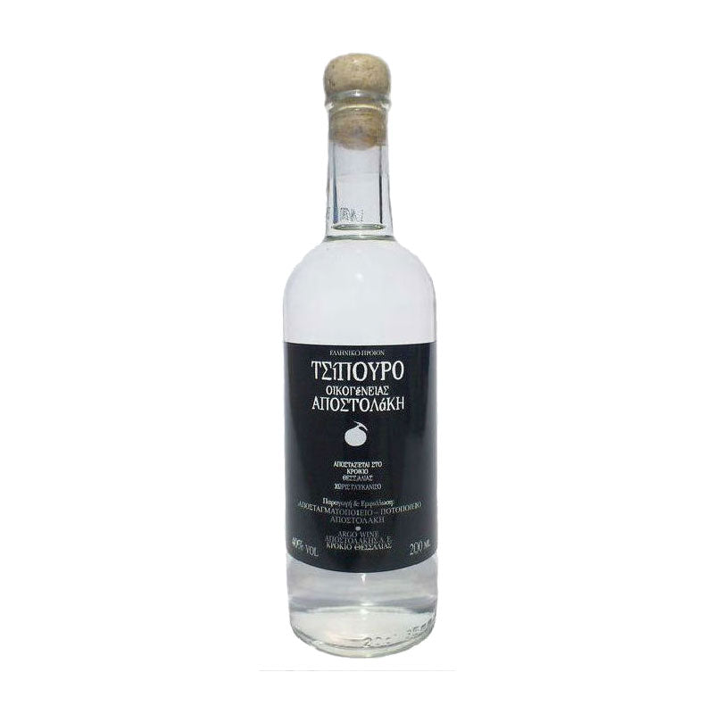 Tsipouro by Apostolakis Family 200 ml without anise buy onlime from cyprus