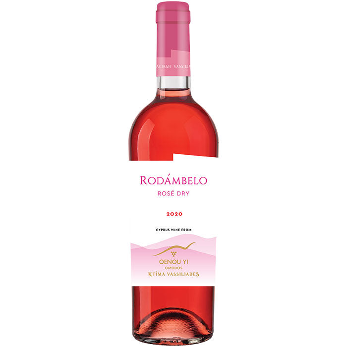 Rodámbelo rose wine from Cyprus