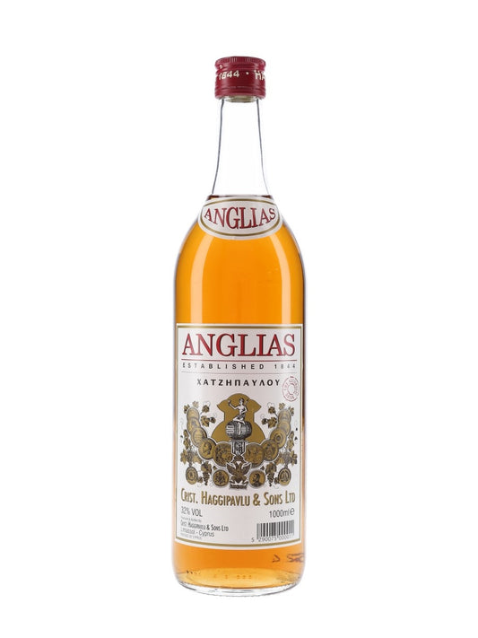 hadjipavlou anglias brandy 1 litre from cyprus