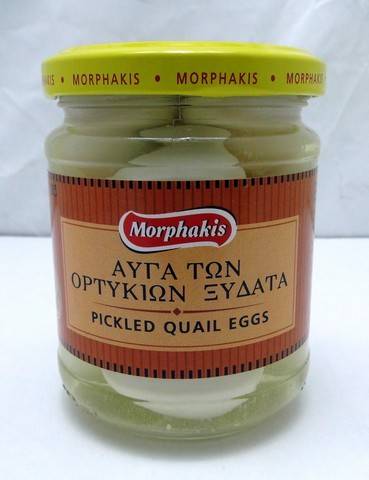 morphakis quail pickled eggs